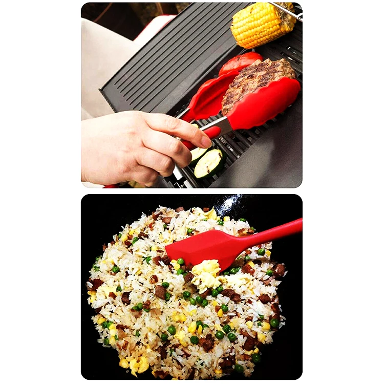 Food grade heat Resistant 5 Piece cooking utensils kitchen set accessories
