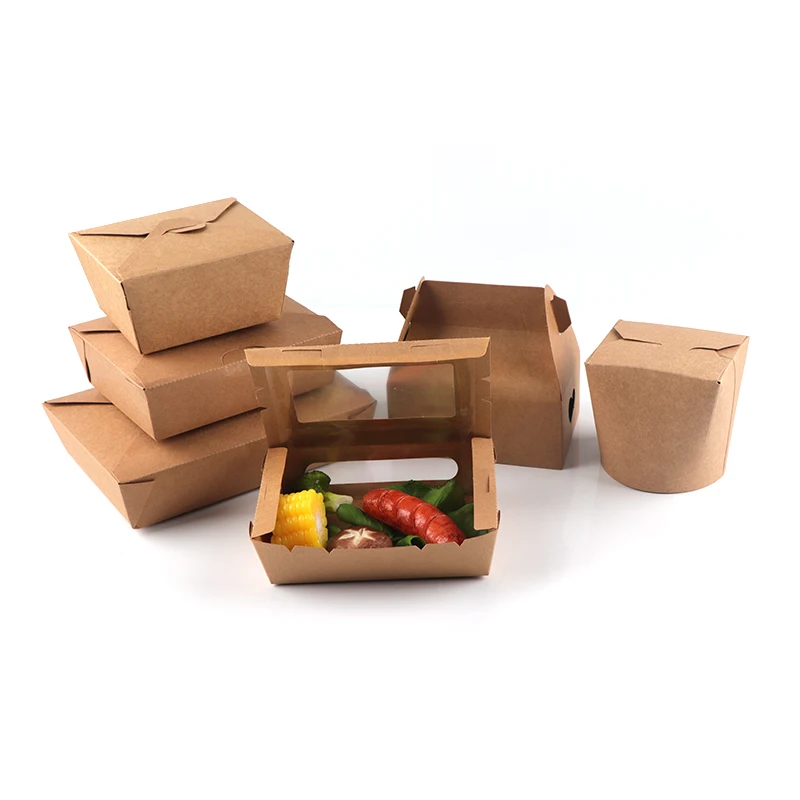 Custom Design Logo Packing Kraft Cake Cheap Paper Box Packaging