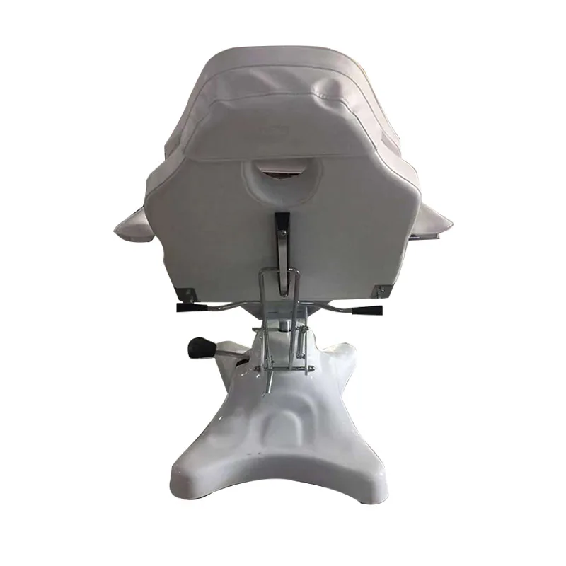 Специальная современная и простая белая массажная кровать для салонов красоты, тяжелая гидравлическая высококлассная Массажная кровать