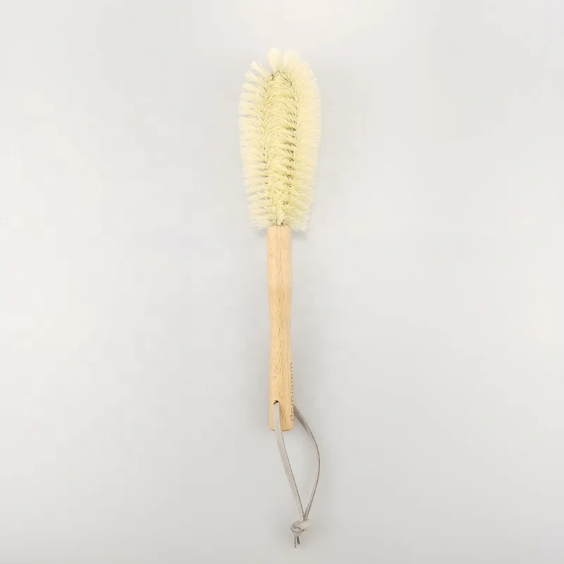 
Factory supplier hot sale wooden bottle brush for wash bottles/cups 
