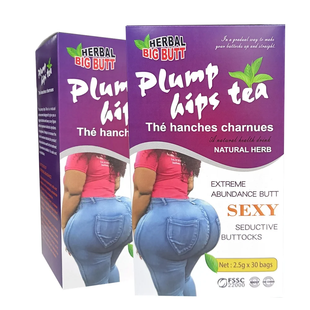 factory hot sell improve buttock sagging and loose skin female vitality plump buttock Hip Big Butt Tea