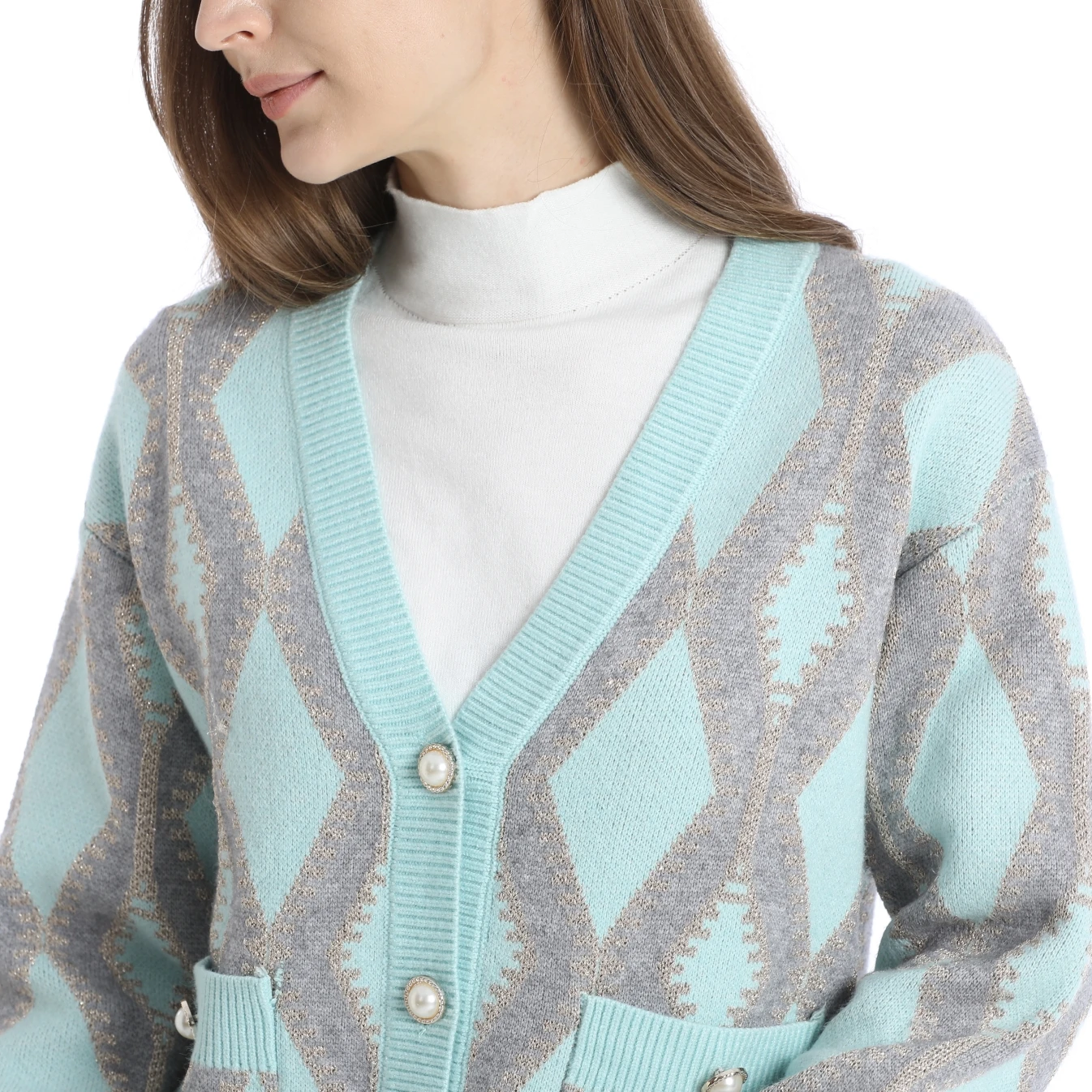  custom cardigan sweater women Winter Ladies Cotton Coat Women Long Cardigan Crochet Mohair Knit Sweater