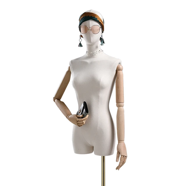 Fashion Half Body Mannequins Dummy Torso Clothes Display Male Mannequin for Display Mannequins