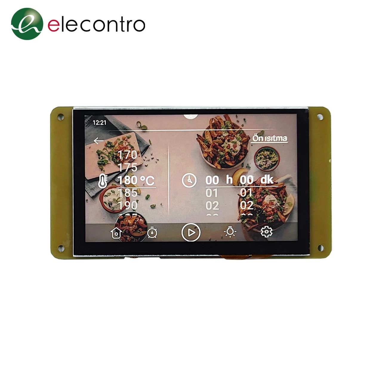 Built-in Oven Controller Board with 5.0 TFT LCD Display