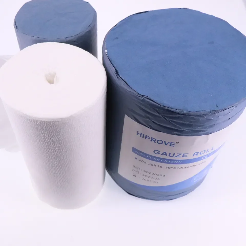 Surgical Sterile Medical Absorbent Cotton Jumbo 90cm x 100m 100 Yards Gauze Roll Bandage