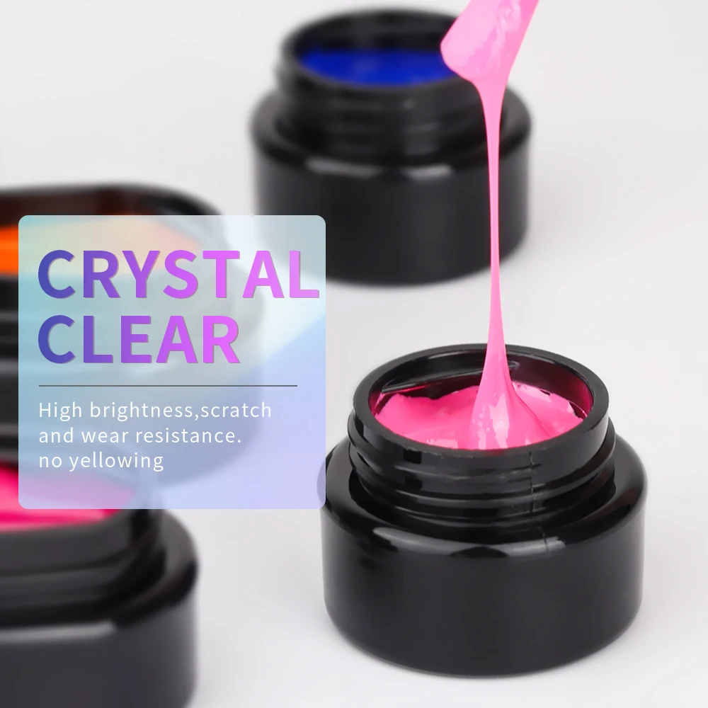 High quality Pat Pat Nail Salon Professional Supplier UV Solid Cream GeL ice cream nail polish