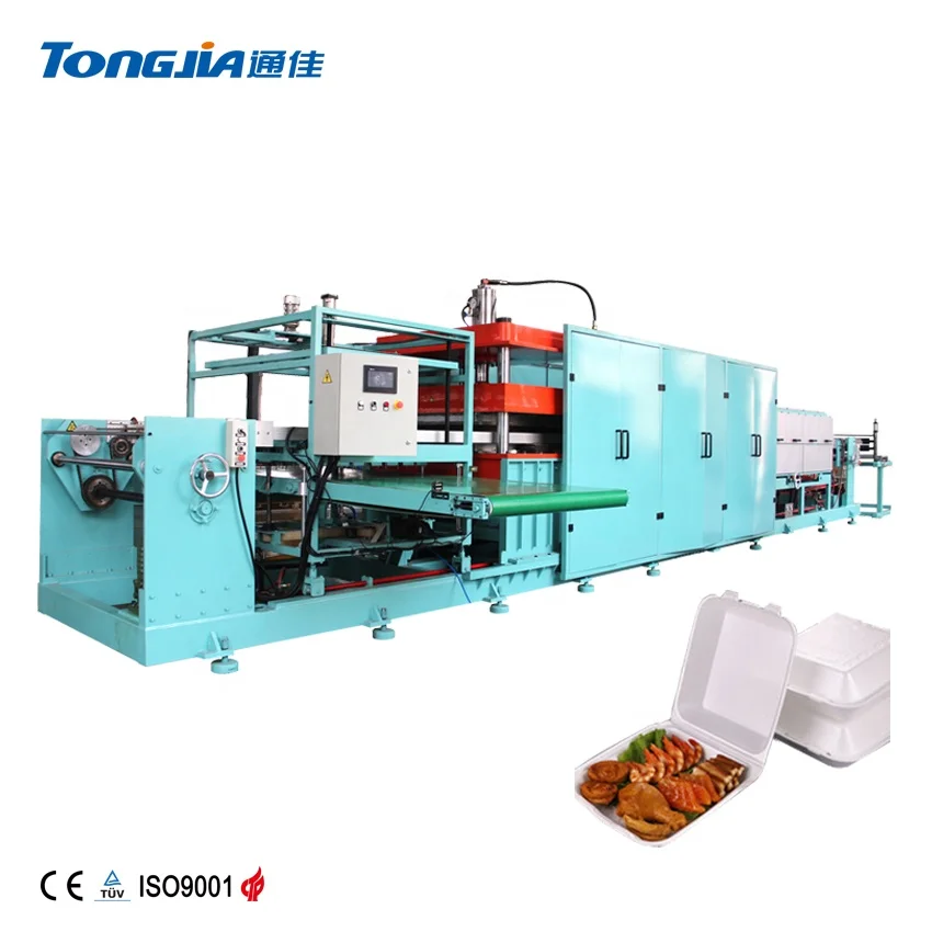 fast food container Foam Plate Vacuum Molding Machine