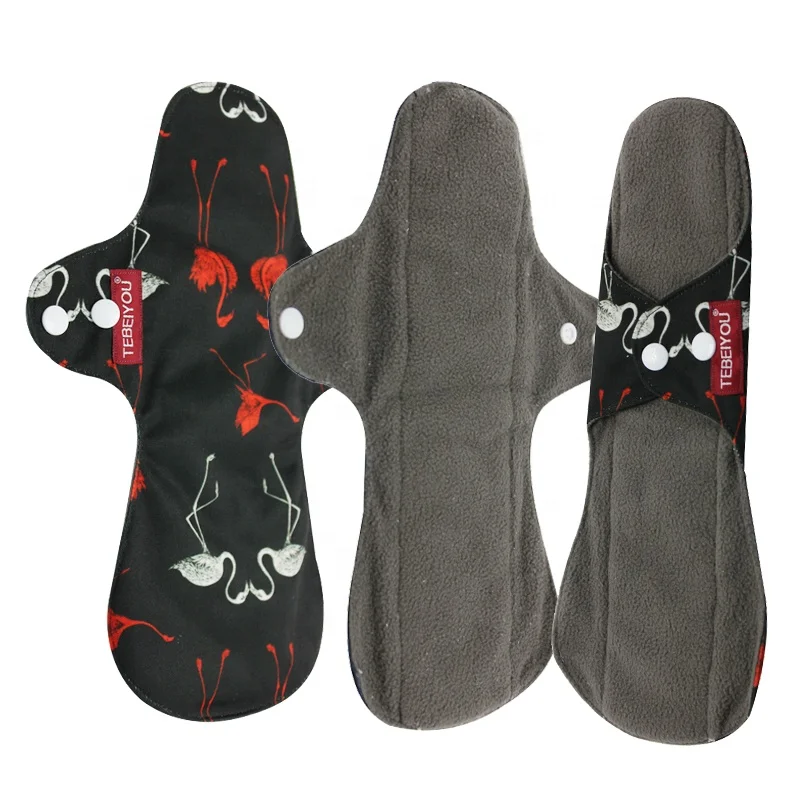 New Woman Reusable  Sanitary Towels Washable Mama Cloth Menstrual Pads Night Use