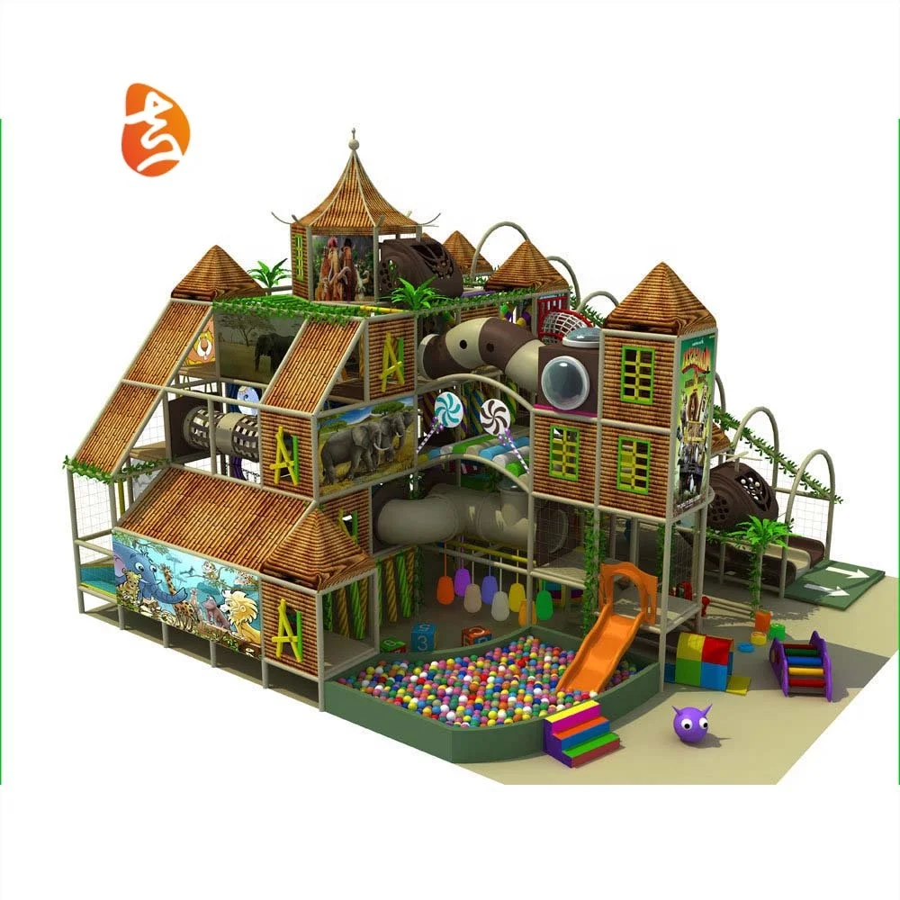 Factory Price Directly Sale Commercial Children Amusement Park indoor playground equipment Trampoline Parks For Adult