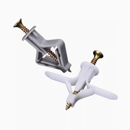 Aircraft Expansion Butterfly Expansion Plug For Gypsum Board Hollow Wall
