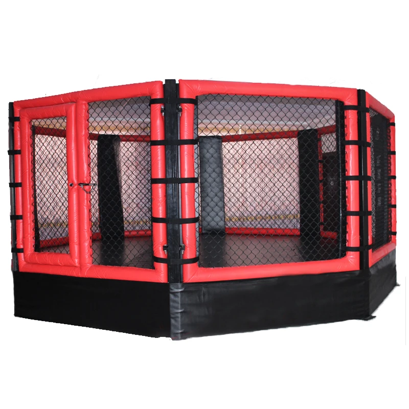  Низкая цена ufc fighting б/у боксерское кольцо напольное шестигранное ММА Клетка восьмиугольник для