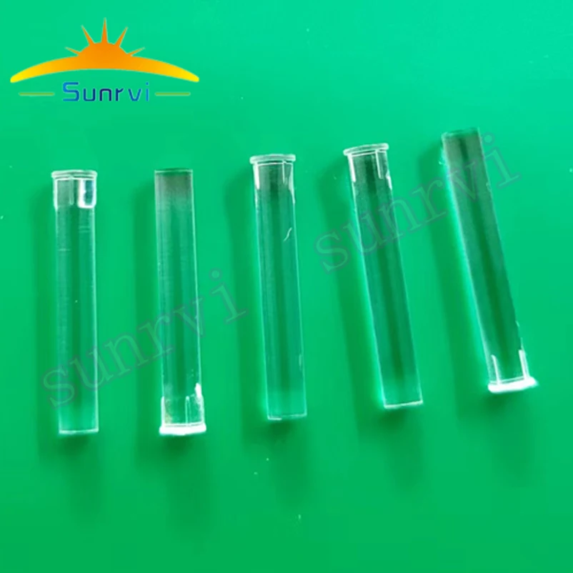 LED light pipe transparent 1.5mm  hole round head light guide Clips