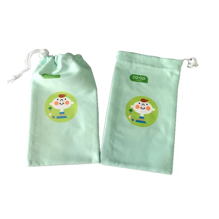 microfiber suede drawstring jewelry pouch