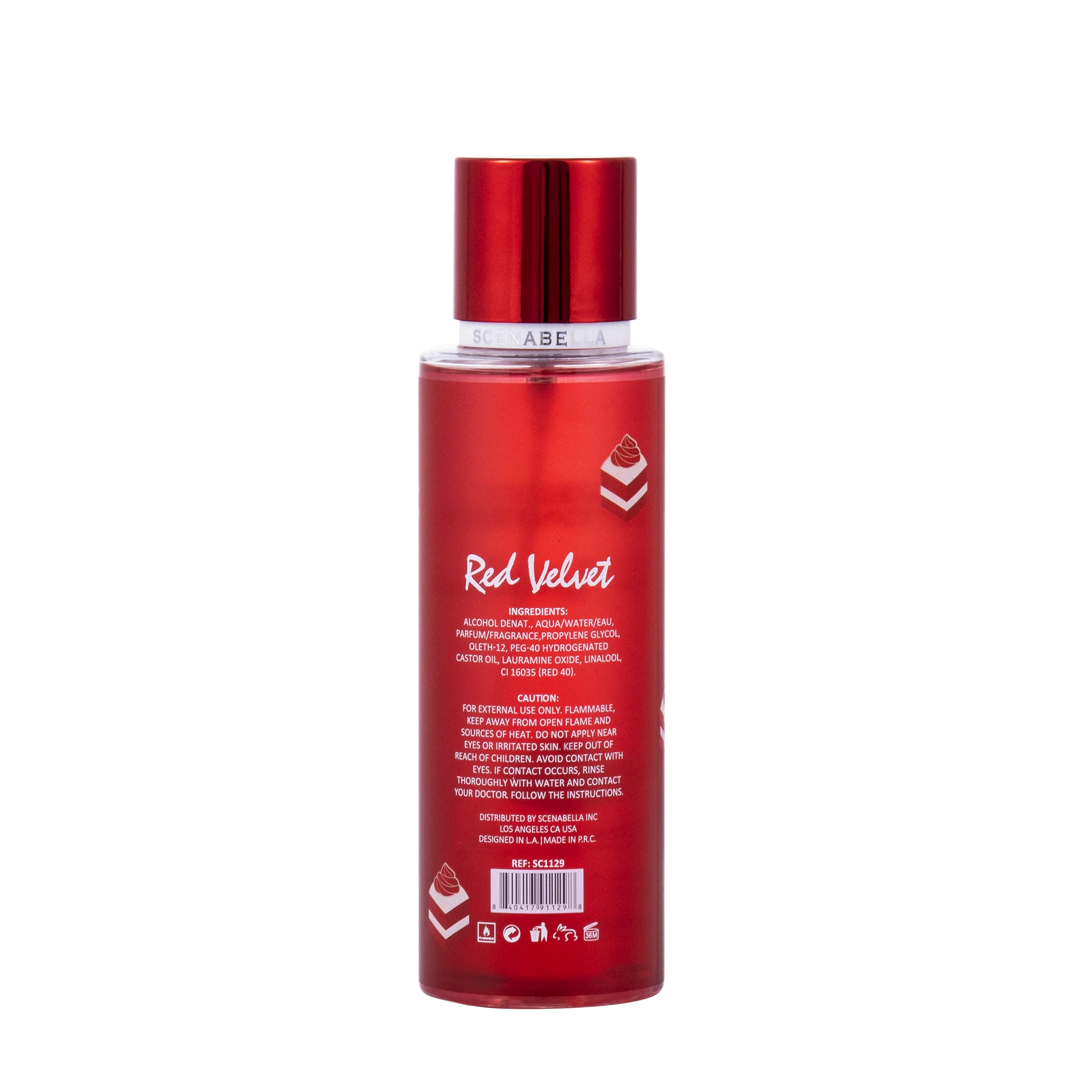 250ml Scenabella OEM Perfume Floral Women Body Spray Perfumes Body Mist Spray SC1129