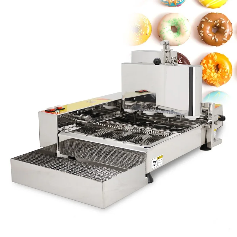 Fully Automatic Small Commercial Industrial Yeast Fryer Donut Maker Making Machine