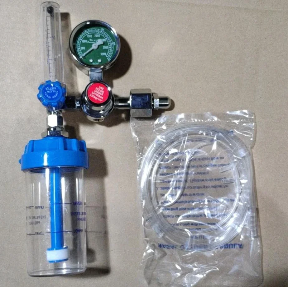 2022 NINGBO KangWei Brass Wholesale Price Manufacturer oxigen cylinder regulator medical oxygen to hose