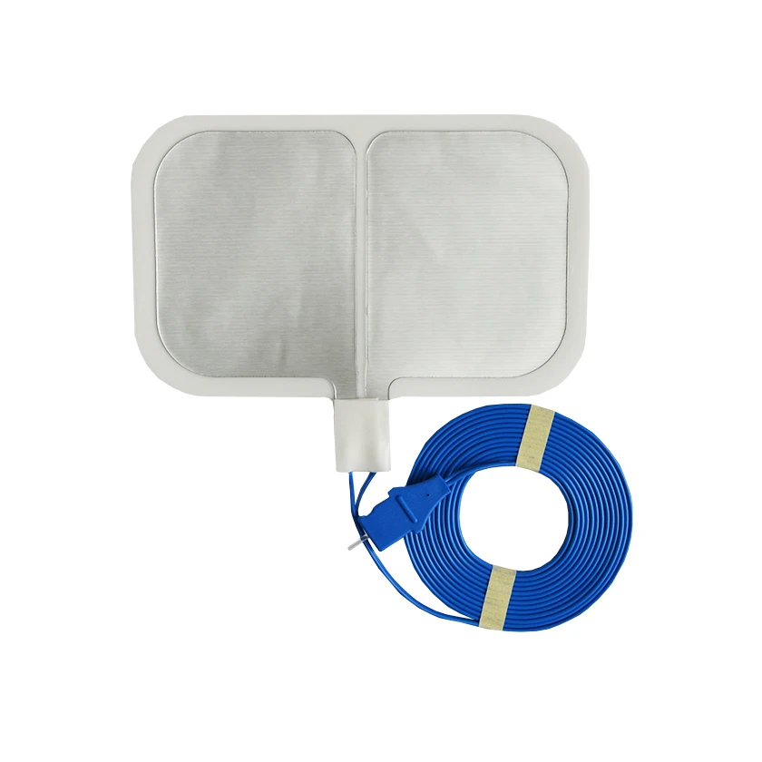 Adult Single Dispersive Electrode (for patients >15 kg) Single use Pre-attached 10 Inch (3.05m) Cable