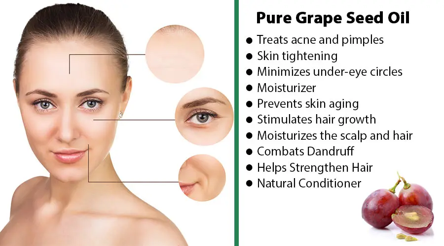 Оптовая продажа с фабрики масло виноградных косточек экстракт для еды и