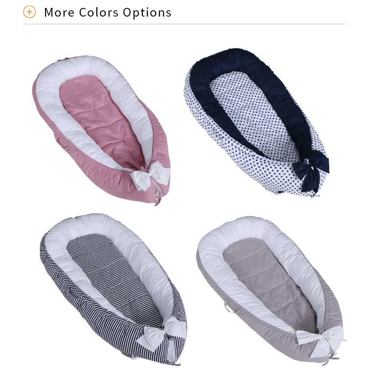 Новое поступление, портативное и регулируемое детское гнездо-кокон для сна для новорожденных
