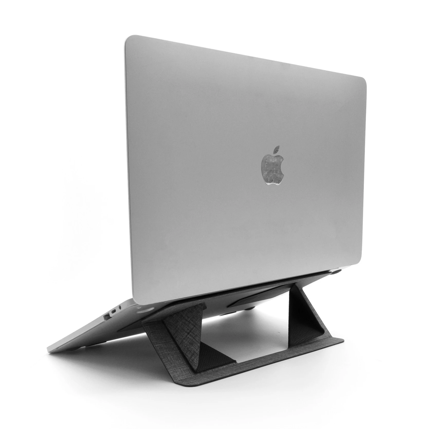 Invisible Reusable Adhesive Laptop Stand Height Adjustable PU Leather for Notebooks up to 15 Inches Home Office OEM/ODM Ironhide