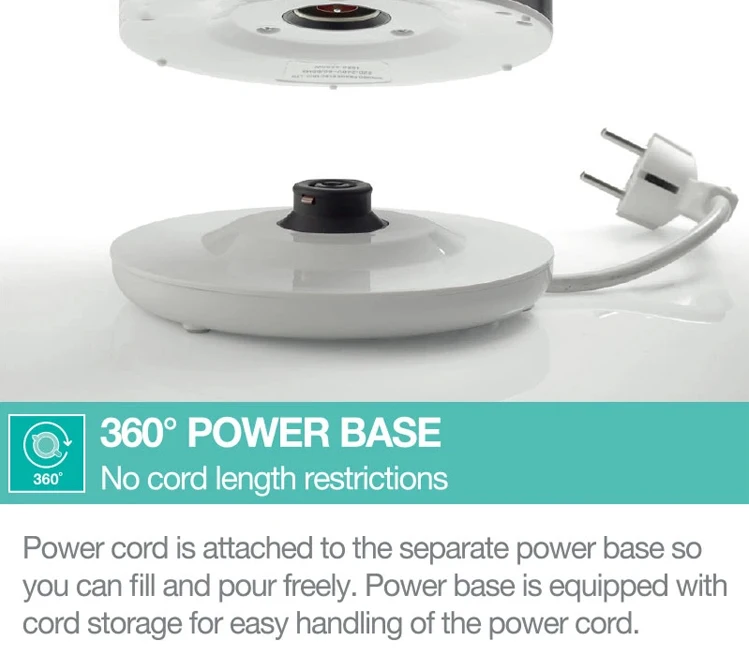 371377 CE/GS 1.7l verified suppliers modern bouilloire electrique rosh oem glass electric kettle for tea