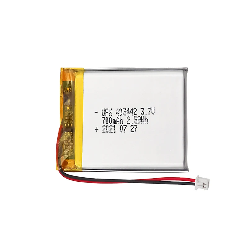 Li-ion Cell Manufacturer Wholesale Bluetooth Earphone Battery UFX 403442 700mAh 3.7V Mini Rechargeable Battery