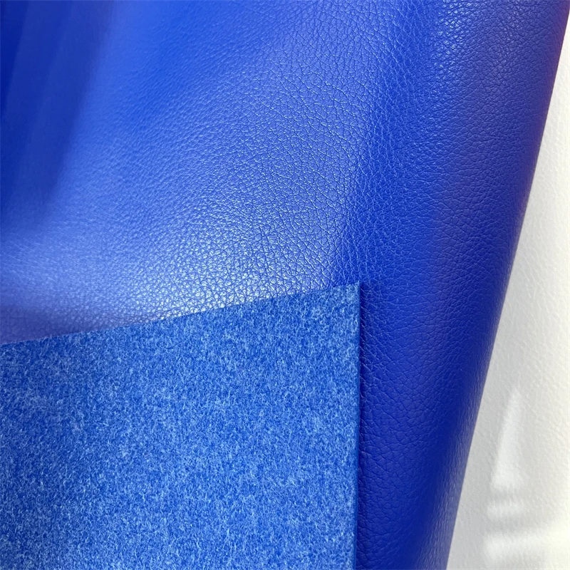 Grain Pattern Abrasion-Resistant Anti-Mildew Waterproof Embossed Shoe Making Materials Artificial Synthetic Pu Manufacturer