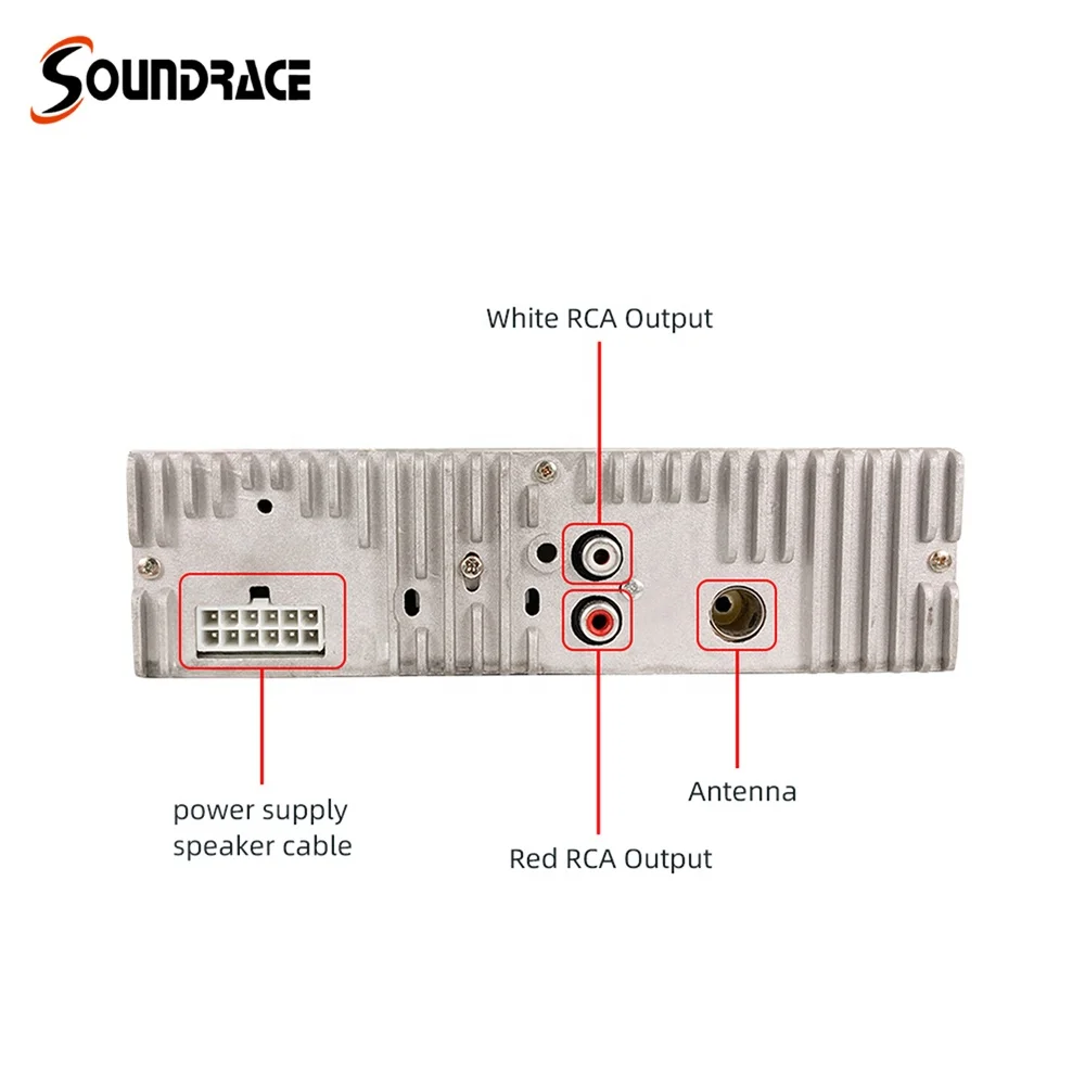 Soundrace Hands-free Amplifier MP3 Radio Car Usb Player  MP3 Player Car