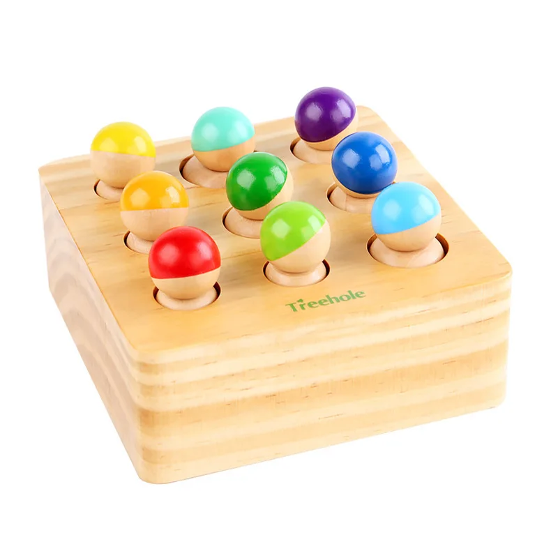 
Baby Wooden Toys Rainbow Wooden Peg Dolls Kids Preschool Learning Educational Toys Montessori Toys for Child 
