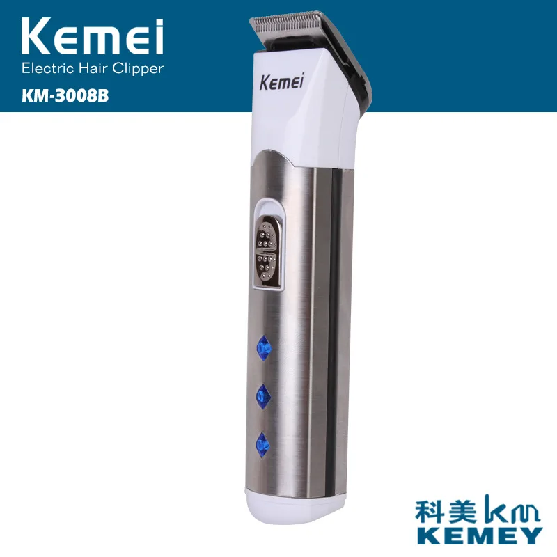  KEMEI машинка для стрижки волос электрическая KM-3008B Профессиональный Взрослый Детские прямые продажи с