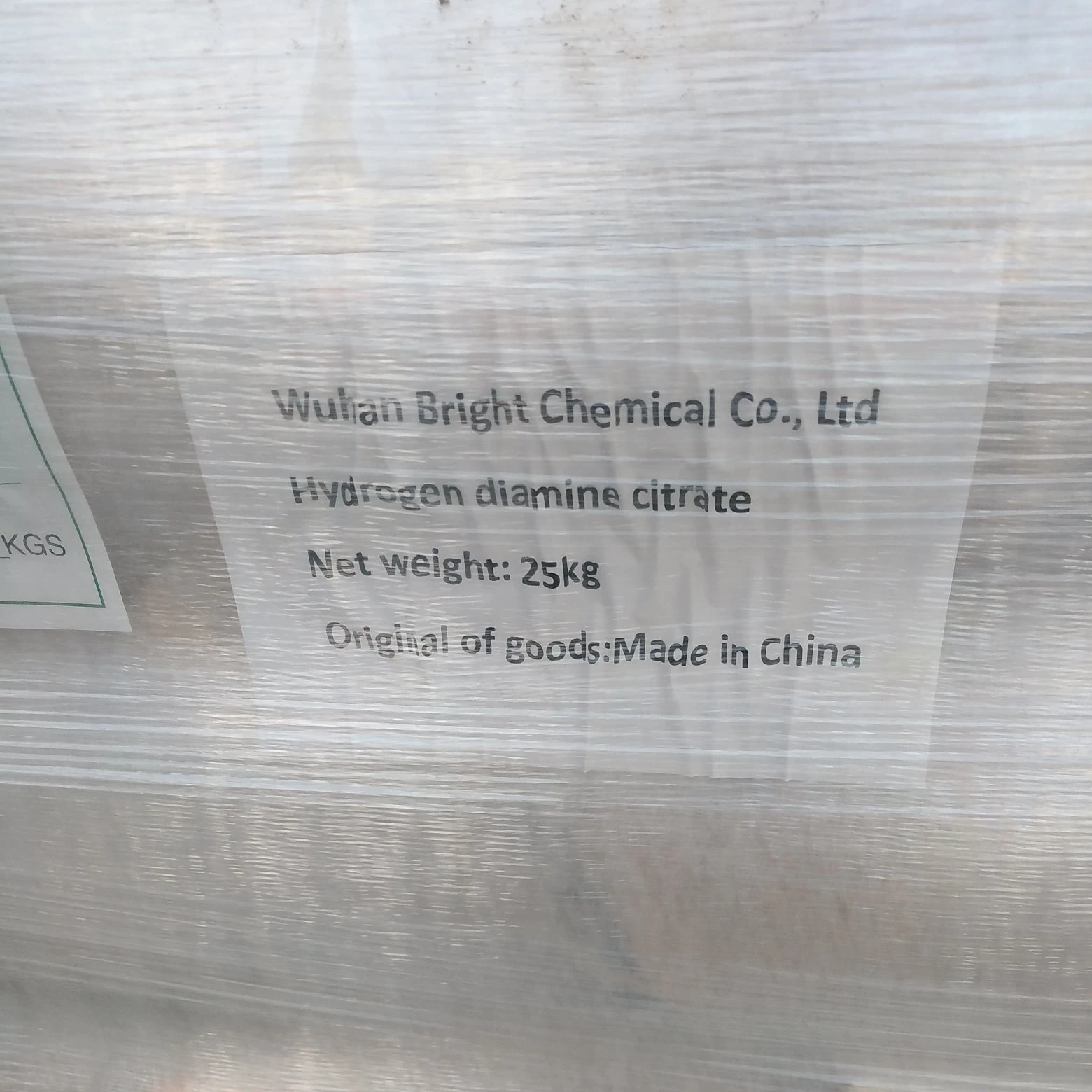 High purity 99% Ammonium citrate dibasic