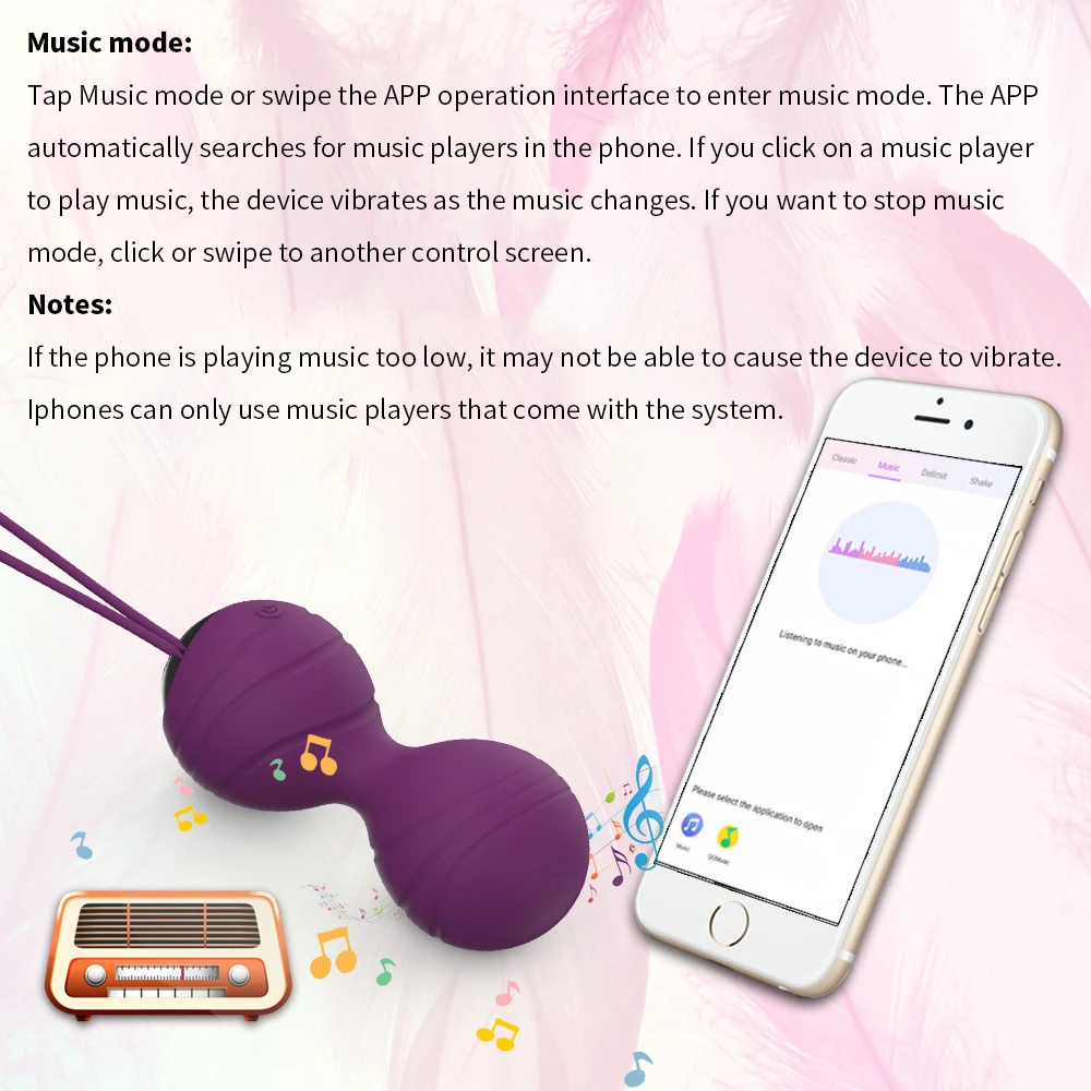 Online Shop Sale Different Weights Kegel Ben Wa Ball Set Vaginal Tightening Pelvic Floor Exerciser Kegel Ball For Women