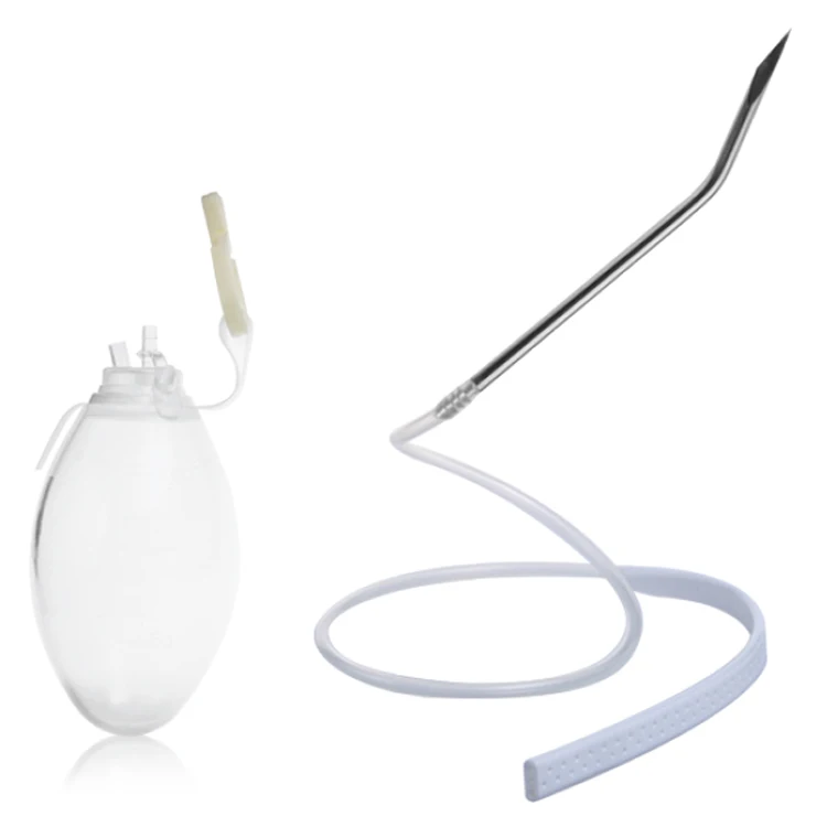 Surgical care system disposable Jackson Pratt drain silicone kit