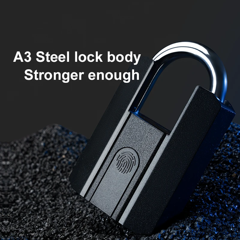 IP67 Waterproof Keyless Padlock Fingerprint TTLock Smart Life APP Wireless Control Smart Locks