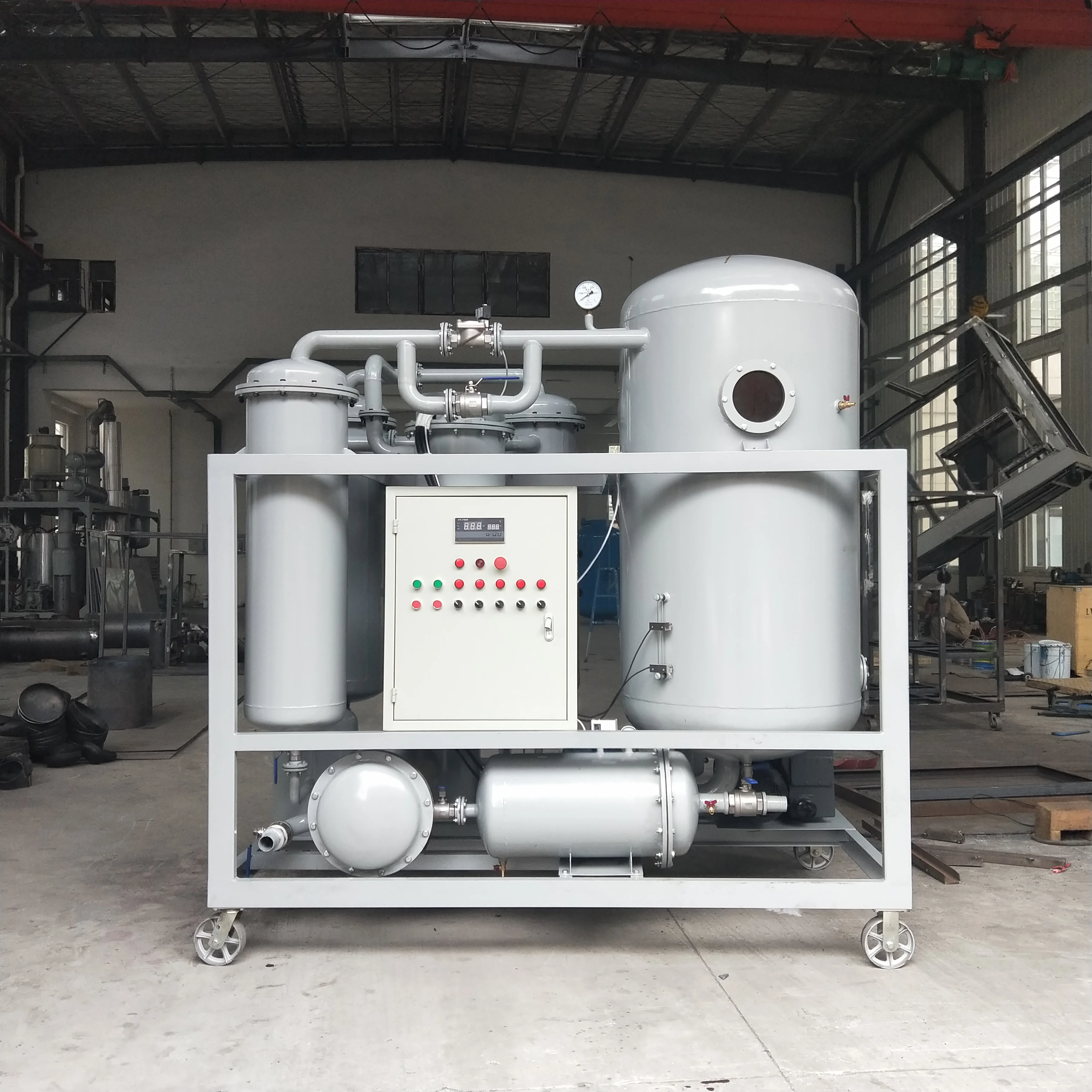 High Efficiency Steam Turbine oil filter Recycle Purifying Turbine Lube Oil Purification Machine
