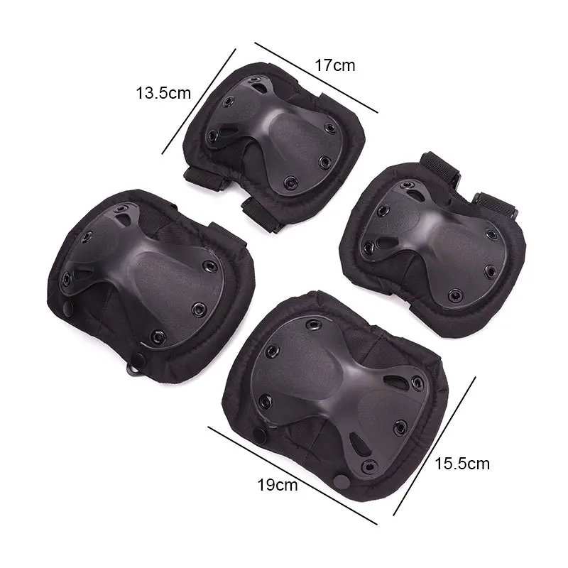 Tactical knee and elbow pads for outdoor sport hunting training protection