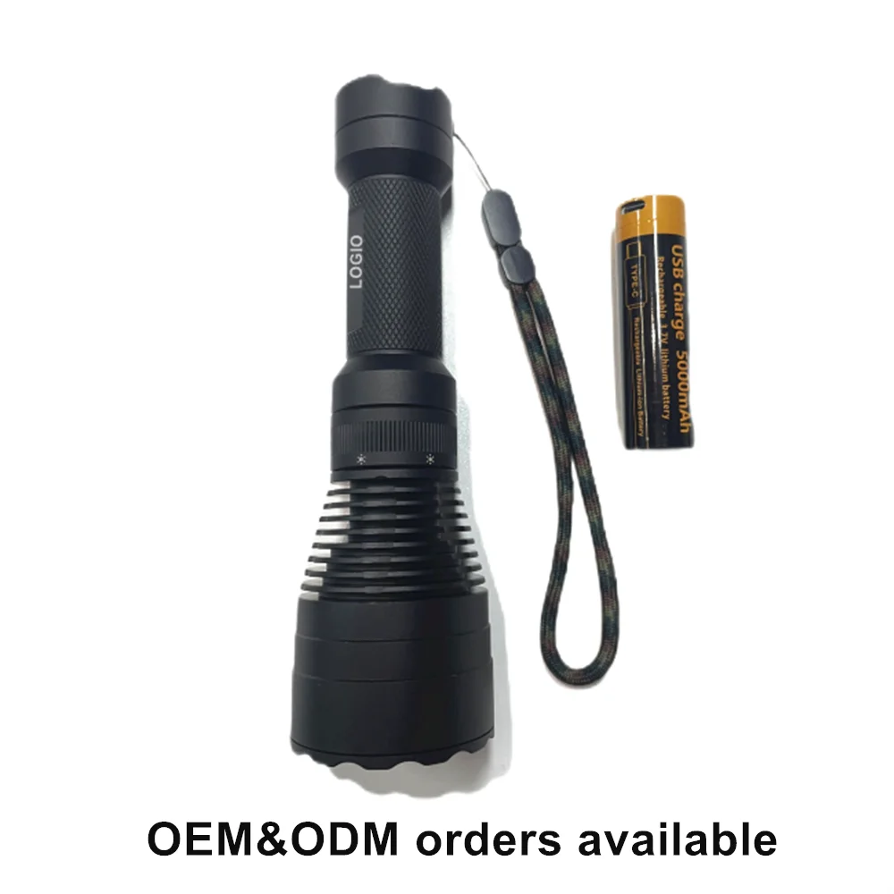 waterproof hunting rescue flashlights high brightness magnetic switch diving flashlight