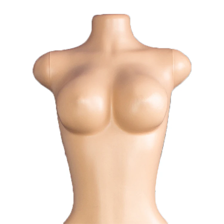 Wholesale Plus size big bust full body women mannequin plastic female mannequin