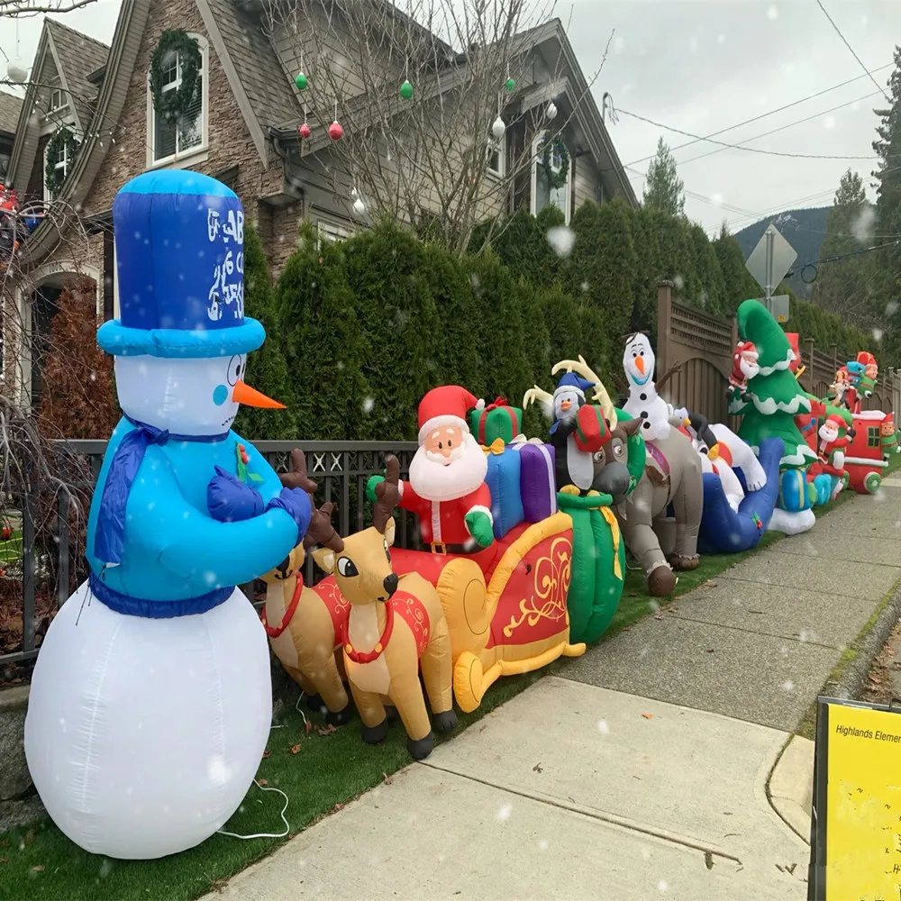 Hot Sale Inflatable Christmas Arches High Quality Christmas Gift Decoration Arches