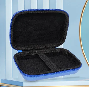 Anti Drop Portable Eva Bluetooth Earphone Zipper Bag Hard Drive Storage Bag Data Cable Storage Box