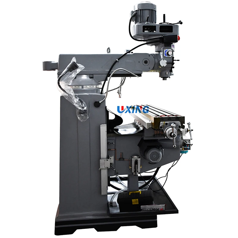 Taiwan turret and slotter head optional ram 3 axis DRO vertical milling machine fresadora X6325