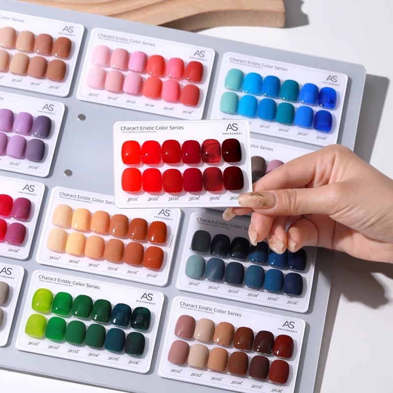 AS 15ml varnish very good nail gel polish Wholesale Private Label Nail Art Supplies 96Colors Soak Off UV Gel Polish Sets