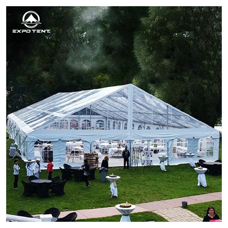 Высококачественная прозрачная алюминиевая палатка для свадебных торжеств продажи