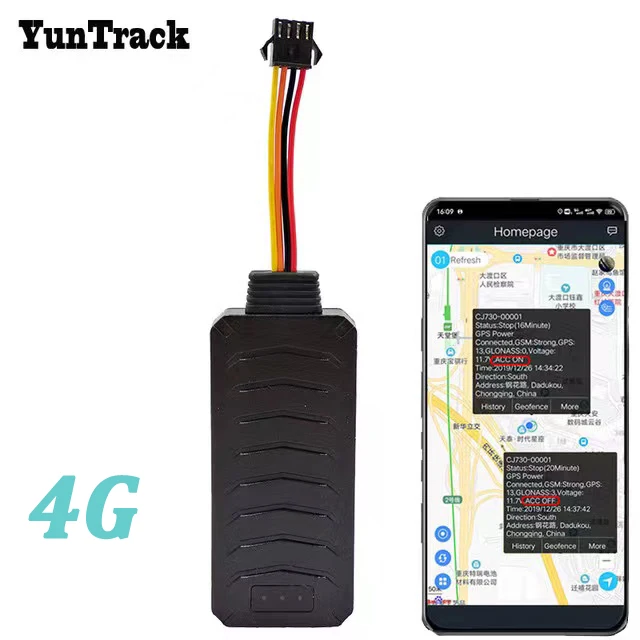 CJ790 4PIN LTE 4G, бесплатное приложение на всю жизнь, система Gps-трекера для двигателей автомобиля, gps