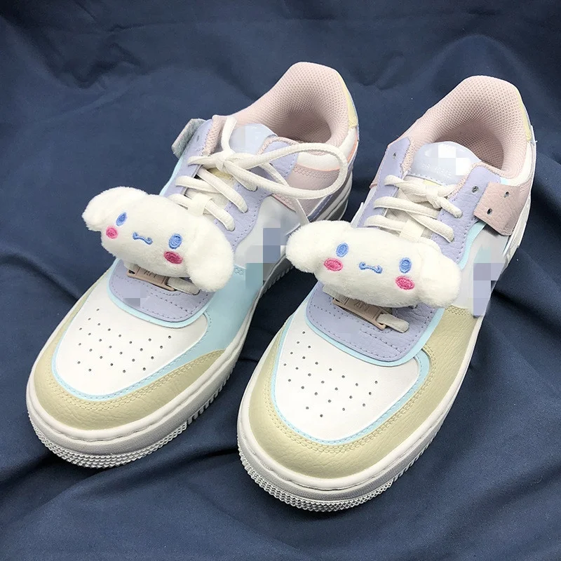 Olian Plush eyes 3D Action figure diy accessories Clip shoelace decorative buckle cartoon cute shoe flower shoe charms for kids