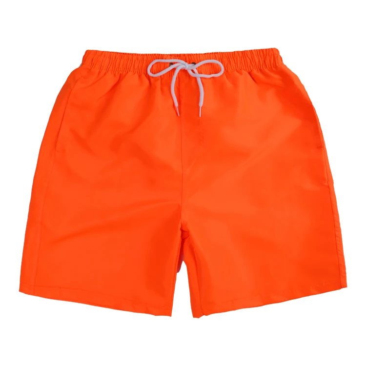 Factory Wholesale Cheap 10 Colors Solid Summer Quick Dry Waterproof Mens Surf Shorts