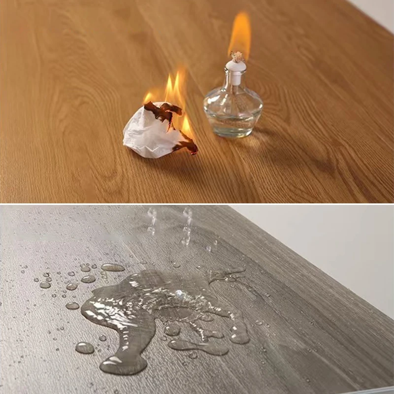 Waterproof And Fireproof Spc Click Vinyl Plank Virgin Material Vinyl Floor Spc Flooring 8mm