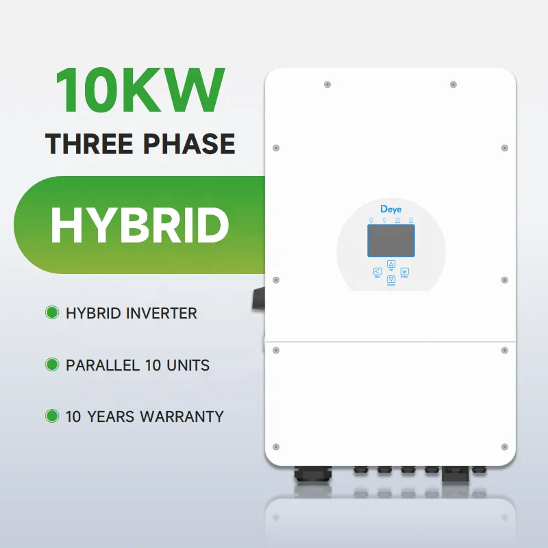 In Stock Deye 5KW 8KW 10KW 12KW Three Phase Single Phase Hybrid Solar Inverter With MPPT Charge Controller