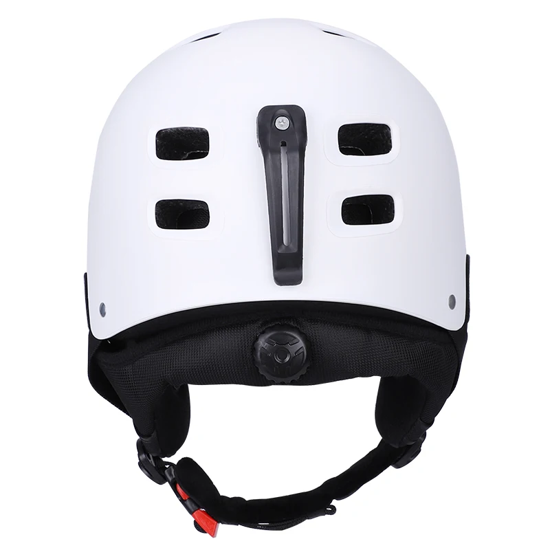 MONU PORTS Snow Helmet With Anti-insect Net Top Pad and Ear Pad Skiing Helmet With Visor Casco De Nieve Con Visera Para Adulto