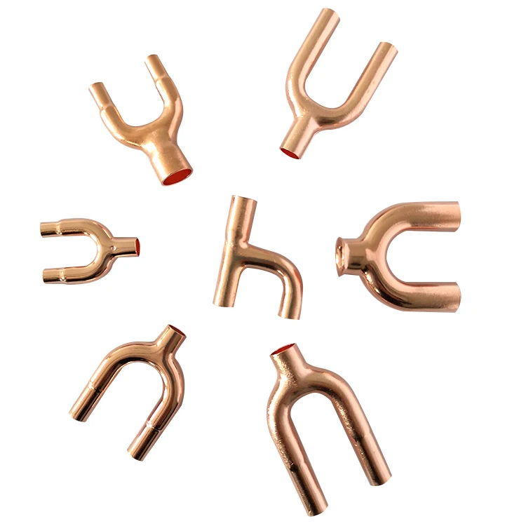 5mm-25mm Y copper tee pipe fitting on sale